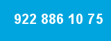 922 886 10 75